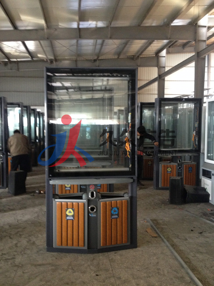 吉林滾動廣告垃圾箱