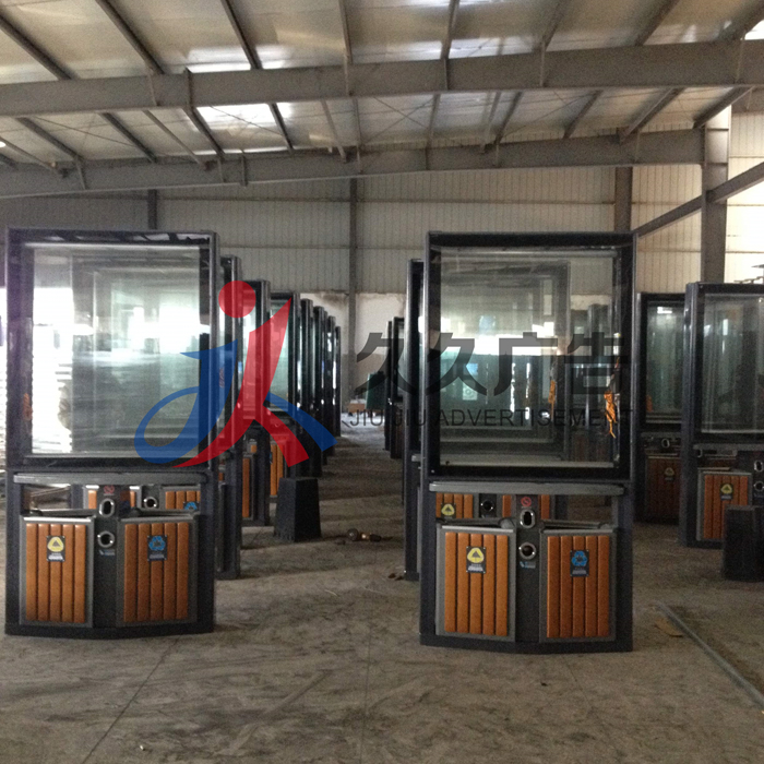 吉林滾動廣告垃圾箱