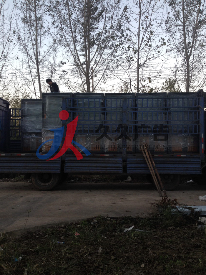 吉林滾動廣告垃圾箱